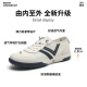 Seven Wolf men's shoes summer casual shoes breathable punched cloth shoes lightweight and non-slip shoes 9854 white brown [punched on cloth] 41 - Large size