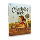 现货【外文书店】彩色插图版 Charlotte's Web 夏洛的网 大字全彩版 英文原版进口图书籍夏洛特的网  英文读物 680L 儿童读物