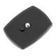 Wanjianxia gimbal quick-install board base SLR camera tripod spherical three-dimensional hydraulic gimbal Akka universal quick-release board snap buckle accessories suitable for Yunteng Manftu Sirui tripod 690A (bayonet 43MM*43MM)