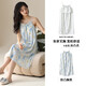 Nightgown For Women 2025 Nouvelle suspension d'été avec poitrine Pajamas sexy de beauté d'été intégrée pour femmes pour femmes Z6630 2xl