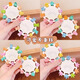 Beiyipin Child's Bangs Clain cassé Finition Artefact Baby Girl Hair Clip Braiding Small Clip Mini Hair Clip Hair Accessoires