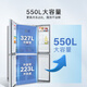 Bosch (BOSCH) Global Intelligent Cleaning M8 550L cross-door refrigerator 1 1 large freezer space air-cooled, frost-free, antibacterial and odor-free, first-class energy efficiency, large capacity K5C821E23C national subsidy