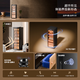 Bacchus Cigar Cabinet WiFi + Purified Ammonia + Adjustable Temperature and Humidity Balance (200-1100 pieces) Constant Temperature and Humidity Cedar Wood Humidifying Cabinet Compressor Home Furnishing Bare Care Energy-saving Air Cooling Professional Model (1100 Pieces) Frequency Conversion + Lighting Effect + Fingerprint Lock 138L