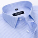 
CEO Yageol short-sleeved shirt for men 2025 new middle-aged casual high-end ironing pure cotton striped casual white shirt orchid DX6623 41