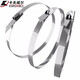 Kraftwell self-locking 304 stainless steel cable tie 7.9mm large cable tie outdoor fixing belt OT3291 7.9*500mm 30-pc OT2885