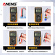 ANENG万用表数字高精度智能防烧表电子电工专用家用多功能DT9205A 增强款【标配+备用电池+特尖笔+表包】