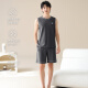 Langsha Pajamas El cuello redondo de algodón puro de verano para hombres se puede usar en los pantalones cortos de chaleco exterior para jóvenes de algodón de algodón de gran tamaño, juego de ropa para el hogar de algodón de gran tamaño OMM13657 L [Peso sugerido 100-120 Jin [Jin iguala 0.5 kg]]]