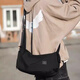 
Sports yoga gym bag swimming bag women's large capacity light luggage storage bag travel slanted backpack crossbody bag [black]