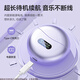 QY [2025 new top-end model] Bluetooth headphones ear clip type bone conduction concept ear hanging wireless open type not in-ear sports running invisible noise reduction AI suitable for Huawei Black丨Pulse Directional Sound Transmission丨High-frequency oscillator