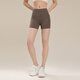 Kostenlose Drei-Punkte-Yogahosen für Frauen im Sommer hoher Taille Heben Hip Sportshorts Pilates Training Anzug Jogging Fitness Cycling Hosen