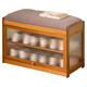Old bamboo craftsman's home entry shoe changing stool, door shoe cabinet, integrated stool storage rack, entrance shoe stool, sit-on soft shoe rack