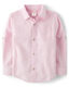 GYMBORee Gymboree and Toddler Long Sleeve Button-Down Shirt, Simple Pink, 8, Simple Pink, 8 Simple Pink 8