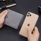 Cnoles wallet men's short multi-function leather wallet card bag multiple card coin wallet birthday gift for boyfriend husband Dream gray