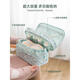 Jingyi Travel Rangement Sac de rangement portable Sac de rangement de lingerie à bagages sous-vêtements Sac d'emballage Bra Box Organisation Boîte à dessin beige-privé Corde