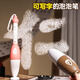 
xunlu Deer Magic Bubble Brush Machine Writing and Drawing Children's Day Handheld Electric Bubble Blowing Machine Stick Toys Boys and Girls 61 Gifts Magic Bubble Brush [Pink] Bubble Machine Charging Model Boys and Girls Educational Toys Gifts