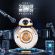 Manxue Remote Control Ball Robot Star Wars BB8 Programación inteligente Carga Danza Spherical Children's Toy BB8 Robot Versión de carga de batería de litio original + Manual +++ 2 imanes