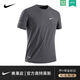 
NBA SHOES-NIKE trendy brand summer quick dry round neck short sleeve men's sports running fitness ice silk T-shirt casual loose large size Nike black [ice silk quick drying] 2XL recommended 120-140Jin [Jin equals 0.5 kg]