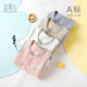 Yishuang'er baby overalls autumn and winter thickened one-piece pants quilted fashionable baby trousers newborn children's warm pants spring and autumn apricot 100cm