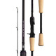 König Luer 25 Insektenblatt Luer Pole Mandarin Insektenstangenpistole Griff Gerade Griff zwei Abschnitte Professionelle und exquisite Einzelabschnitt Luer Pole 2.04 m C682MH/Waffe Griff zwei Abschnitte