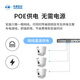 Cámara de vigilancia de Jovisión del siglo Zhongwei 3 millones Visión nocturna a todo color AI Detección humanoide Poe Cable Fuente de alimentación del cable Hemisferio Interior Monitoreo JVS-DT01-3dpm-F 2.8 mm