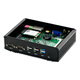 Uhesi Industrial Control Machine N3520 Dual Network Dual Com Serial Port Lüfter ohne eingebettete Micro Industrial Computer Pentium N3520 4G Speicher 64G SSD WiFi