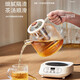 Taste Life Good Lady All-Glass Health Kettle Kettle Insulation Stewing Kettle Integrated Fully Automatic Tea Kettle 2025 New Office Household Small Flower Teapot Constant Temperature Split All-Glass 0 Glue 4H Constant Temperature 24H Appointment 1.2L