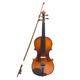 ACACIA Bird Violon Instruments de musique faits à la main Débutants 3/4 Examen de performance professionnelle Exercice de bois de bois solide sec naturel