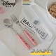 Disney Cartoon Strawberry Tischgeschirr Set dreiteiliger Kinderbär süßer frischer Schüler tragbarer Löffel Gabel Set Pink Bear Stäbchen