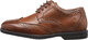 Florsheim Boys, Reveal Wingtip Oxford Shoes JR Little and Big Kids, Cognac Cognac 10