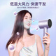 Midea 200 Million Negative Ion Hair Dryer Home Hair Care Hair Dryer Home Appliances National Subsidy Hair Dryer MB-AJ0504 Aurora Purple Birthday/Holiday Gift Recommendation