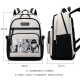 
Edison Edison middle school school bag high school spine protection burden reduction 2D trend versatile backpack pain bag 2569-2 meters