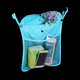 Kinderwagen Umbrella Karren Netto-Layout-Bag Aufbewahrungstasche Hook Hohe Landschaftsauto Universal Cart Grey Doppelschicht Aufbewahrungstasche