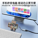 Ult-UniteType-C a HDMI Adaptador femenino 4K60Hz Conversor de alta definición Extensión de proyección de pantalla del cable Adecuado para la computadora portátil Panel plano de teléfono móvil Proyector de pantalla externa 0.17 metros