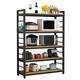 Küchenbedarf, Gewürze, Microwave-Ofen-Lagerregal, TS-Rack, mehrschichtige bodenstehende Topfspeicherregal, Schrank für Schrank, 5. Stock 10030