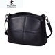 PLOVER bolso de mujer 2025 nuevo bolso bandolera de cuero de moda bolso pequeño de mujer elegante simple bolso de concha de piel de vaca estilo pequeño burdeos