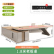 Banran high-end office desk and chair, president's table, boss's table, painted feet, executive desk, office furniture, chairman's desk and chair combination, 1.8m boss's table