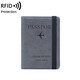 
Shantoulin Village Passport clip Travel ID storage bag Passport protection case Anti-theft air ticket Study abroad portable passport
