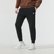 Nike (NIKE) sports suit sweatshirt men's 25 spring new fitness training pullover fashionable sweatpants trousers two-piece set FN3889-133/white+FN3802-010/black M