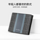 Pier Cardin [limited rose gift box] wallet men's head layer cowhide casual simple wallet birthday gift birthday