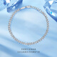 Gold Supreme Platinum Bracelet Women's Versatile Fishbone Bracelet PT950 Platinum Bracelet Gift Birthday Gift Price 8.61g