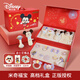 迪士尼（DISNEY）婴儿玩具新生儿礼盒见面礼宝宝1-2岁百天满月生日安抚玩具礼物 迪士尼米奇家族福宝礼盒【十二件套】 周岁小孩初生婴儿用品礼盒实用