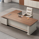 Huixin Yamei boss desk and chair combination simple light luxury furniture executive desk manager table 1.8 meters boss table (E0 environmentally friendly board)