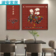 Fuzi Neues chinesisches Restaurant Dekorative Malerei