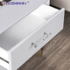 
Lides French light luxury chrome bright silver cabinet door handle modern simple cream fume cabinet wardrobe drawer cabinet handle 6197-single hole-ball with feet