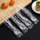 Disposable dessert spoon, individually packaged, takeaway packaged beetle spoon, thickened ins plastic cake spoon, edible black beetle spoon, 50 pieces/individually packaged