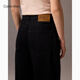 Calvin Klein Jeans25春夏新款女士潮流复古ck纯棉香蕉裤弯刀裤牛仔裤44B728G