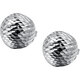Duozun platinum earrings for women pt950 pinecone earrings genuine platinum earrings new Chinese Valentine's Day gift for girlfriend pinecone earrings 5.4-5.7g