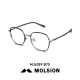 MOSE [New Product] Brille-Rahmen für Frauenaugen kann mit dem Anti-Blau-leichten Titan-Lenshalter von Männern 618 MJ6189B13 (+0 Yuan) 0-Grad-Anti-Blau-Lichtlinse übereinstimmen