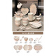 Yingtang Jingdezhen ceramic feel bowl and dish set household ceramic plate underglaze colored tableware bowl and plate light luxury rice bowl and bowl utensil gold-painted 4-6 people food gift box 1355