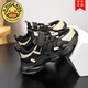 G.Duckkids Little Yellow Duck Boys 'Shoes Spring New informal Mesh Sports Sports Sports Shoes para niñas Niñas 6231 NEGO NEGO DOBLE NET ARRILTABLE 26 Longitud interior 16.5cm